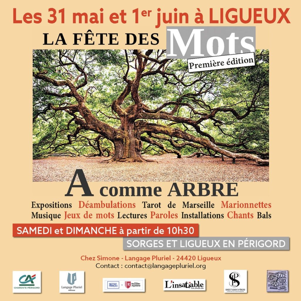affiche Fête des mots