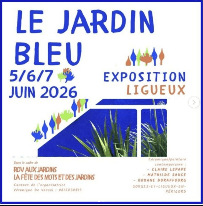 le jardin bleu et la fête des mots